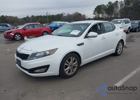 2013 Kia Optima Lx z USA, uszkodzony, nr VIN 5XXGM4A70DG148868